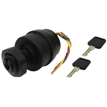 Seachoice 3 Position Magneto Ignition Switch, 6 Wire